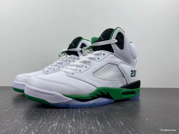Air Jordan DD9336-103 Green WMNS 5 Lucky 1001